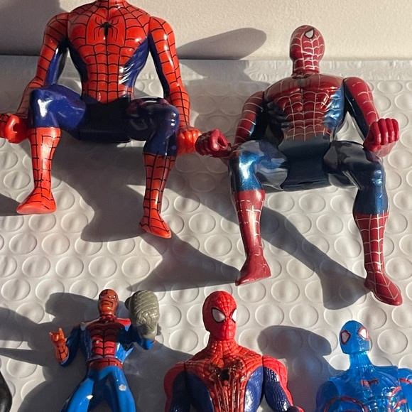 Marvel Spiderman & Other DC Comic Superhero Figures- 8 Total - Picture 10 of 16